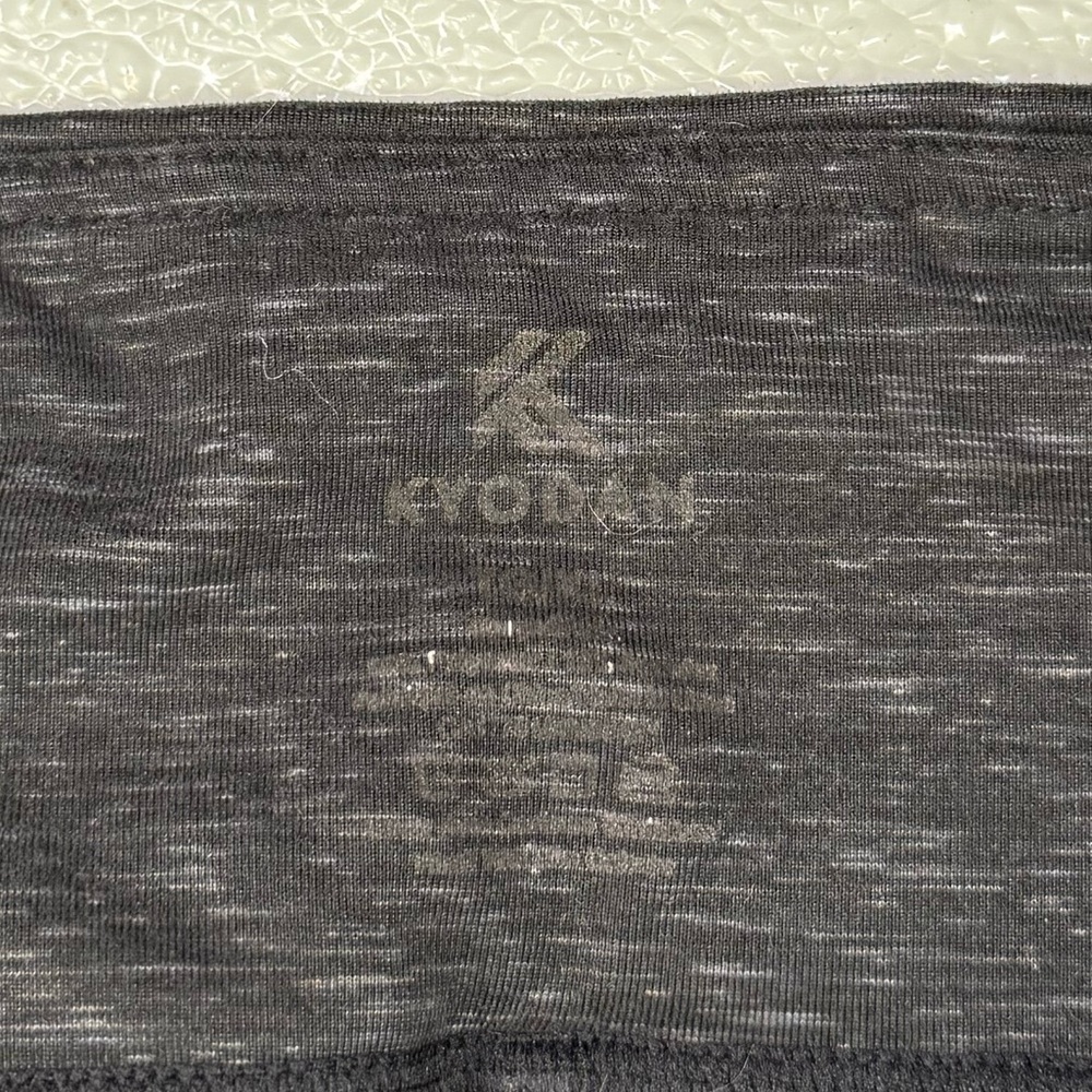 Kyodan Women’s Gray/Black Heather Spacedye Leggings 25” Athletic Size X-Large - Picture 5 of 10